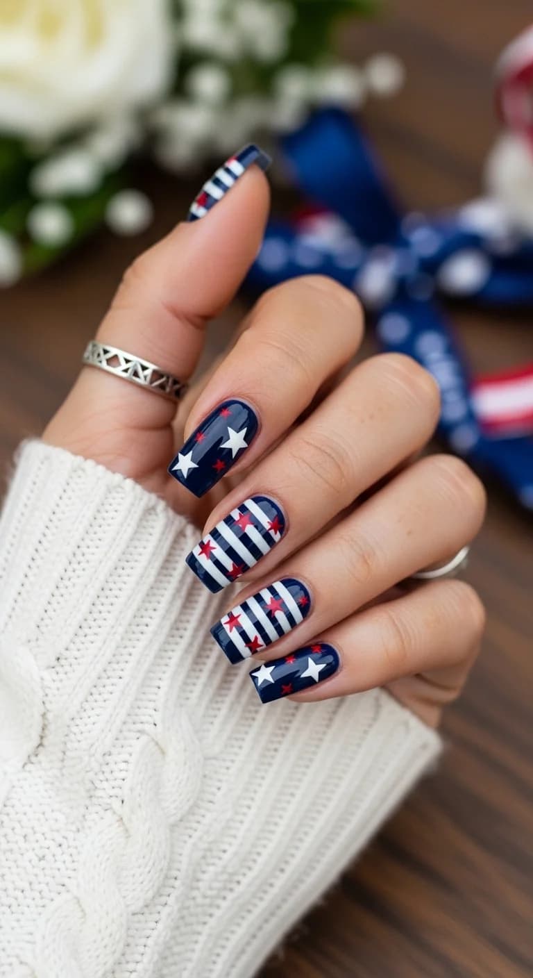 31 Patriotic Fourth of July Nail Ideas for 2026 🇺🇸
