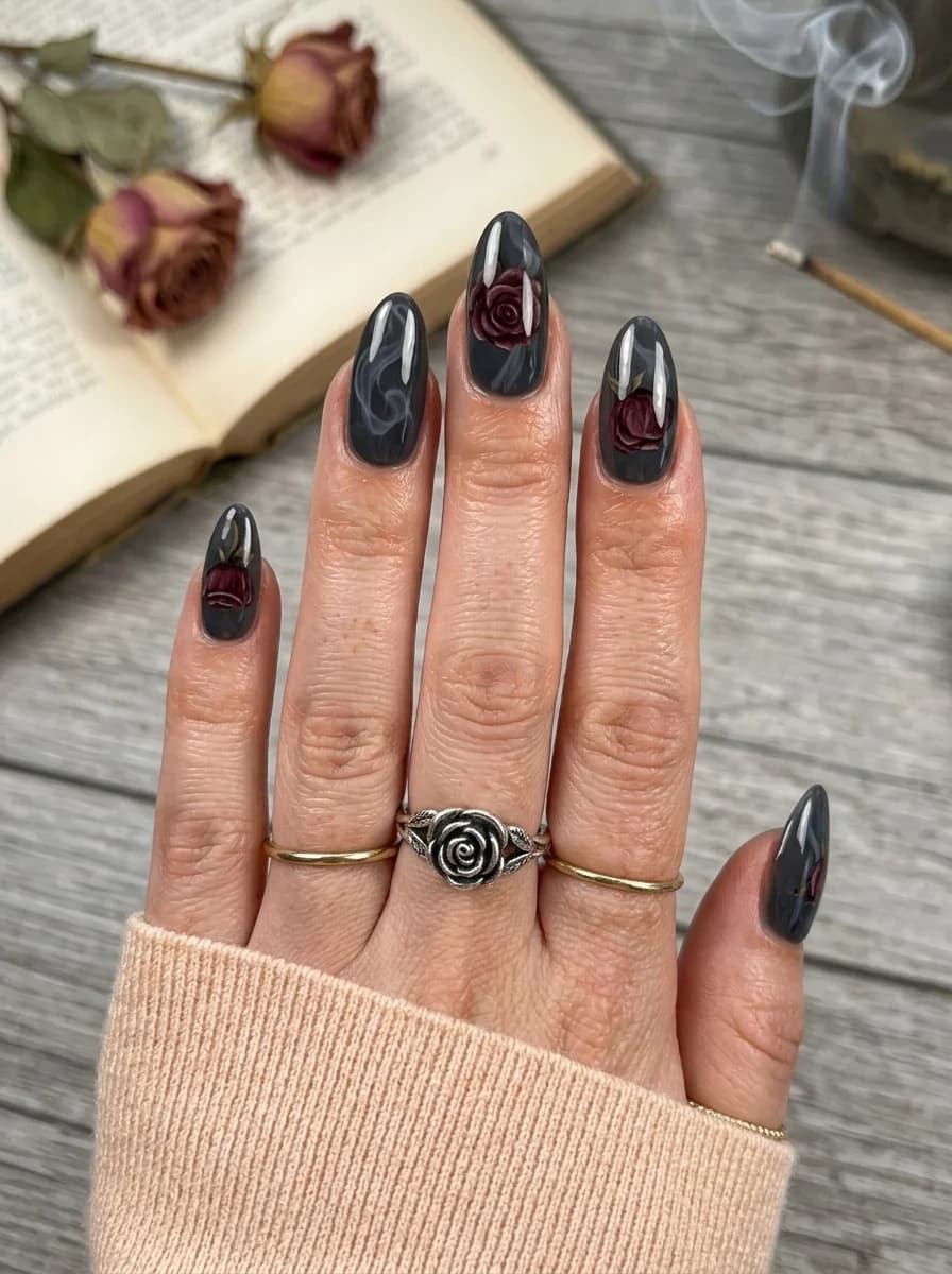 30 Stunning Goth Nail Designs for an Edgy & Dark Aesthetic (2026) ๐
