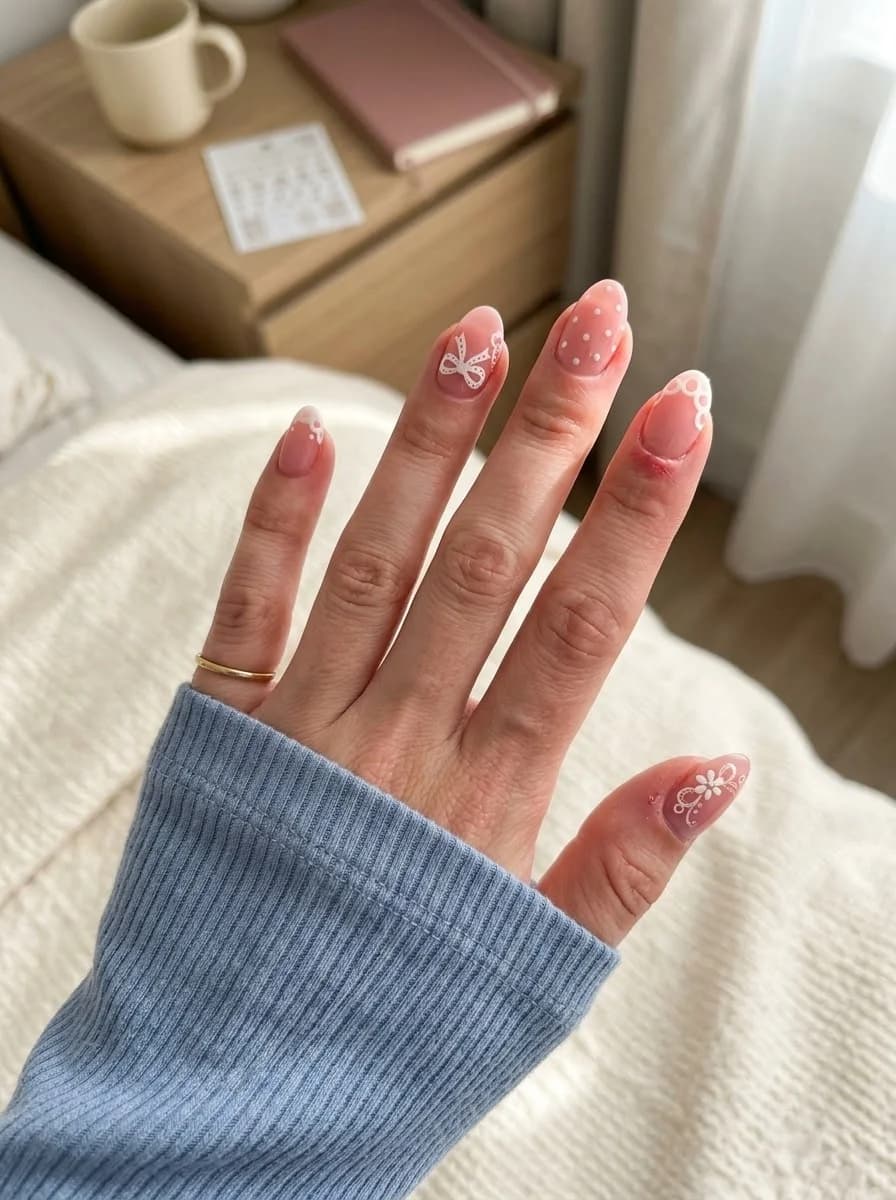 32 Elegant Lace Nail Art Ideas for a Delicate & Chic Manicure (2026)