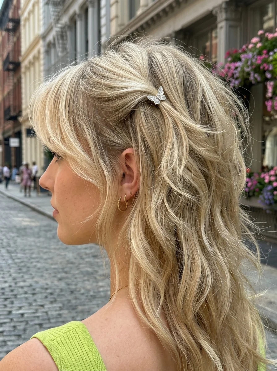 Effortless Shag with Butterfly Sparkle