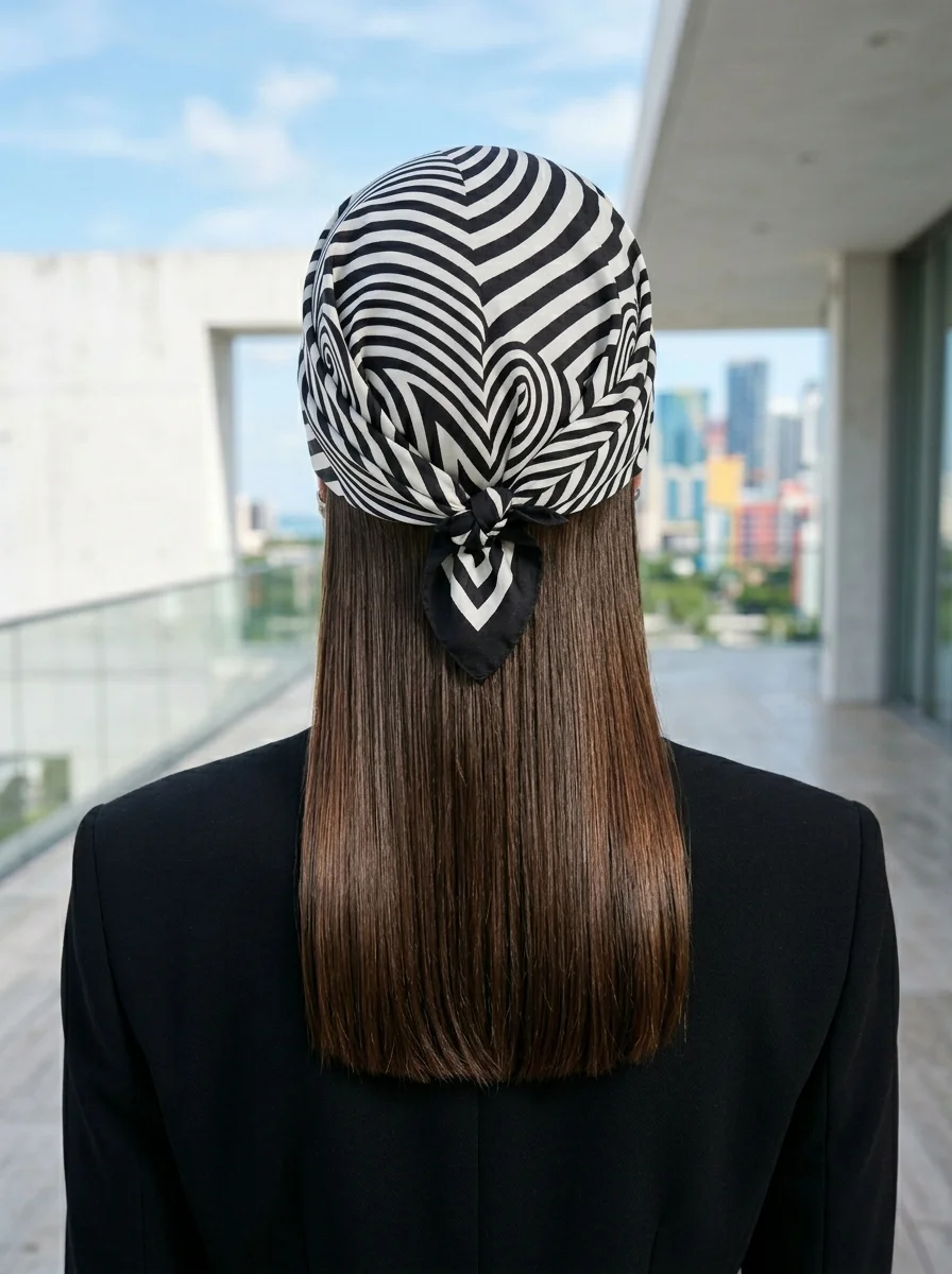 Graphic Edge: Bold Print Bandana