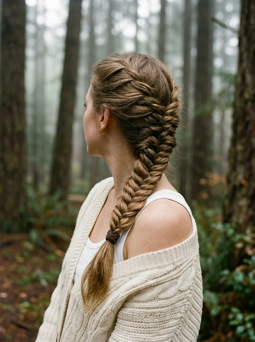 Loose Fishtail Braid