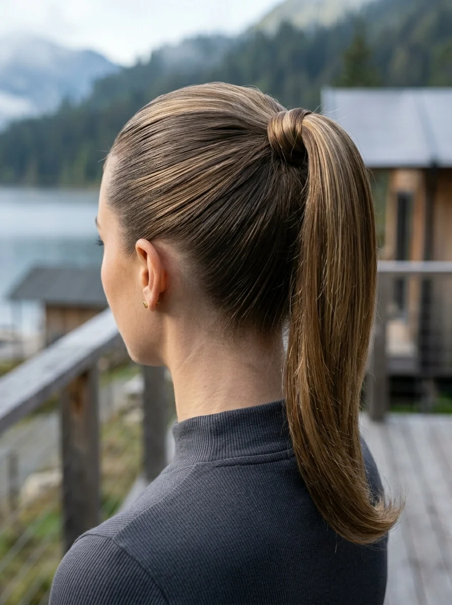 Sleek High Ponytail