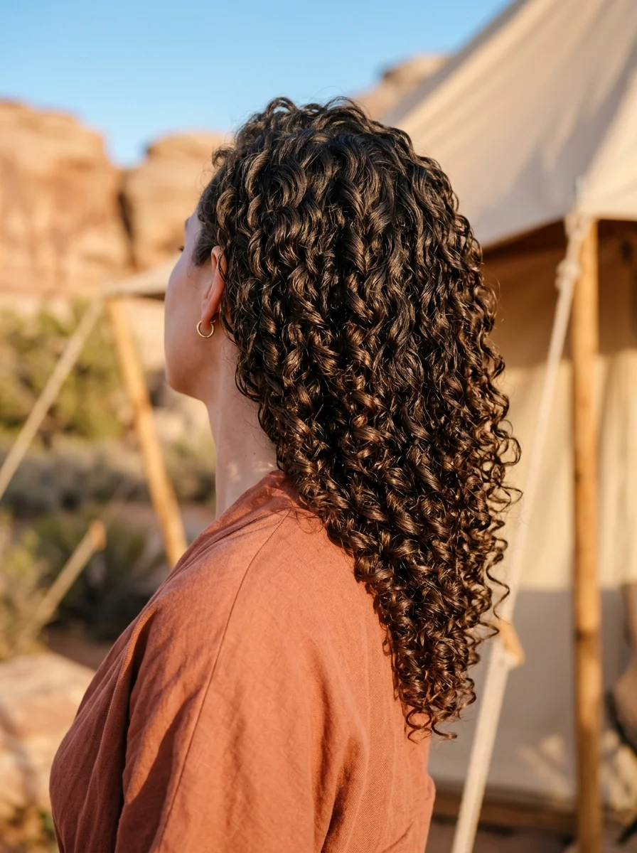 Natural Curls Worn Loose