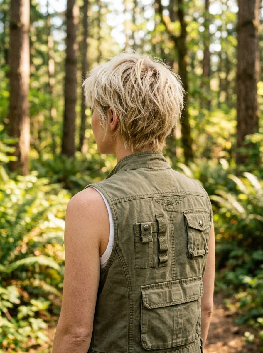 Short Textured Pixie