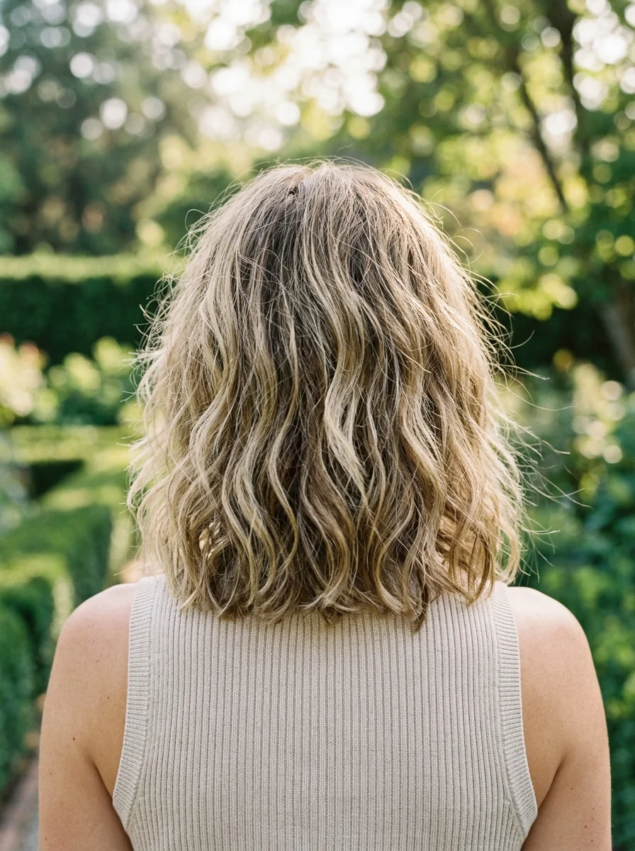 Textured Wavy Lob