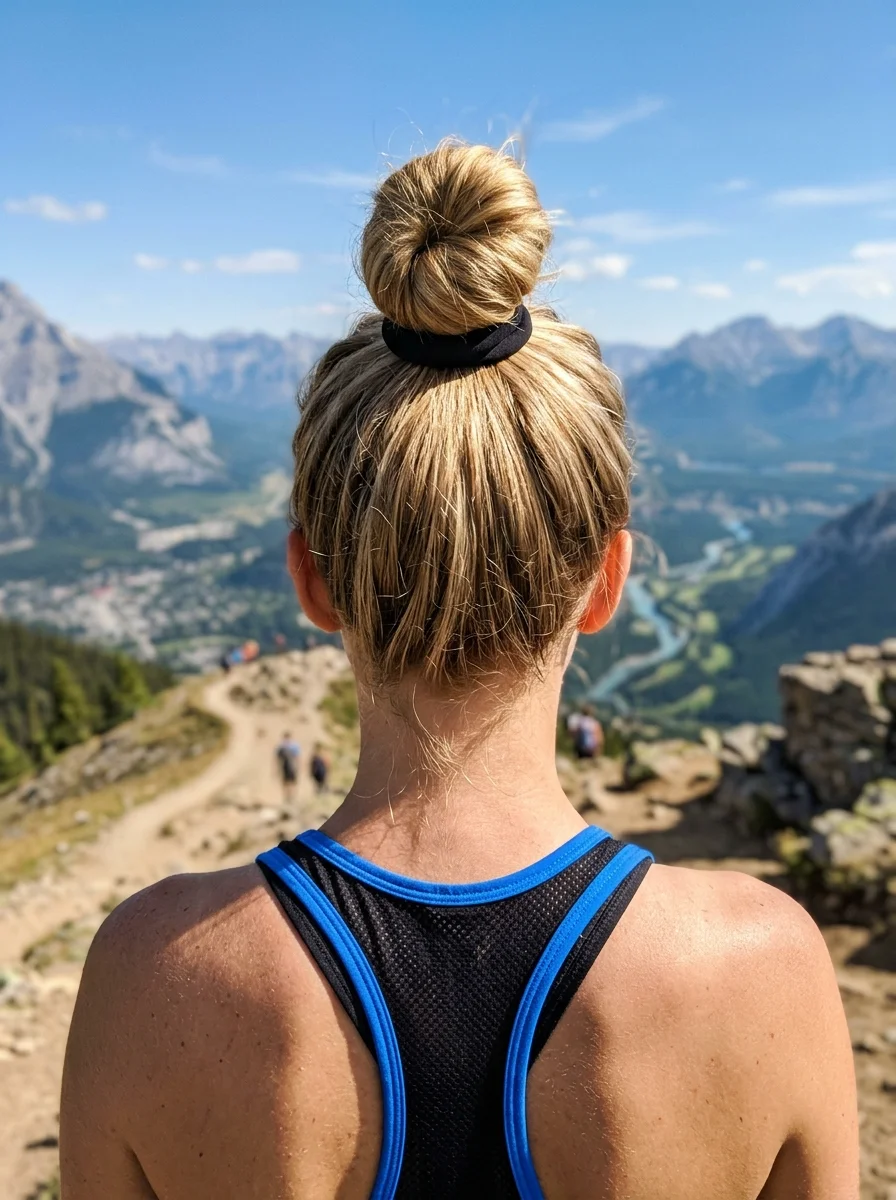Sleek High Bun