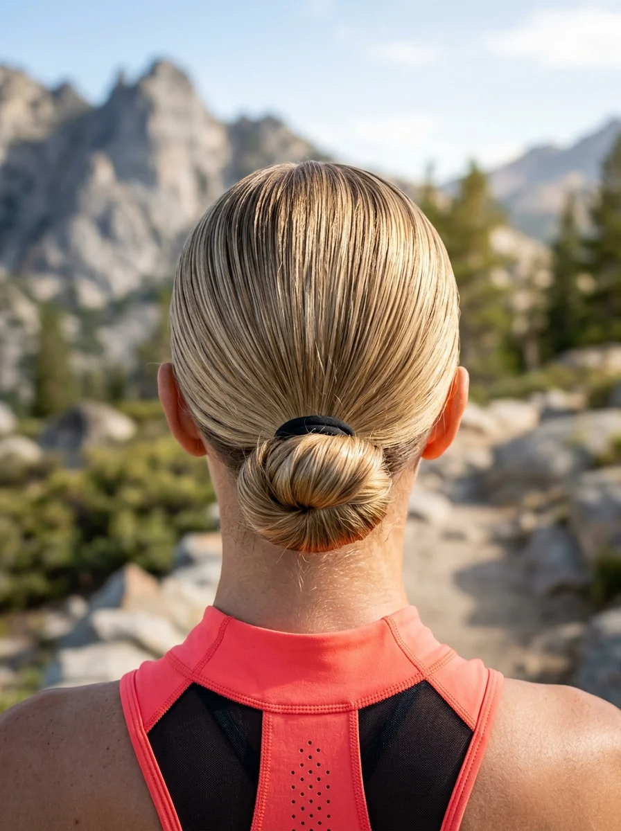 Sleek Low Bun