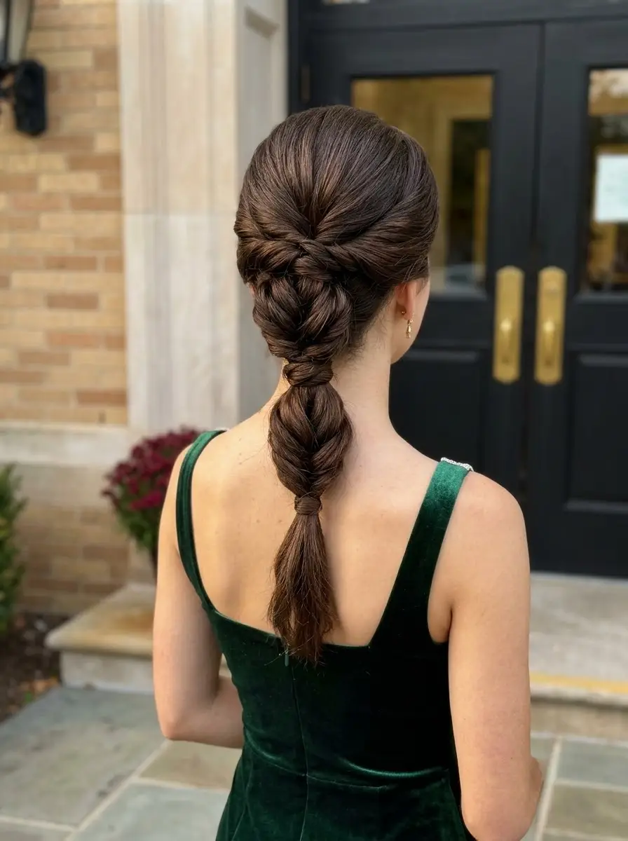 Sculpted Pull-Through Ponytail