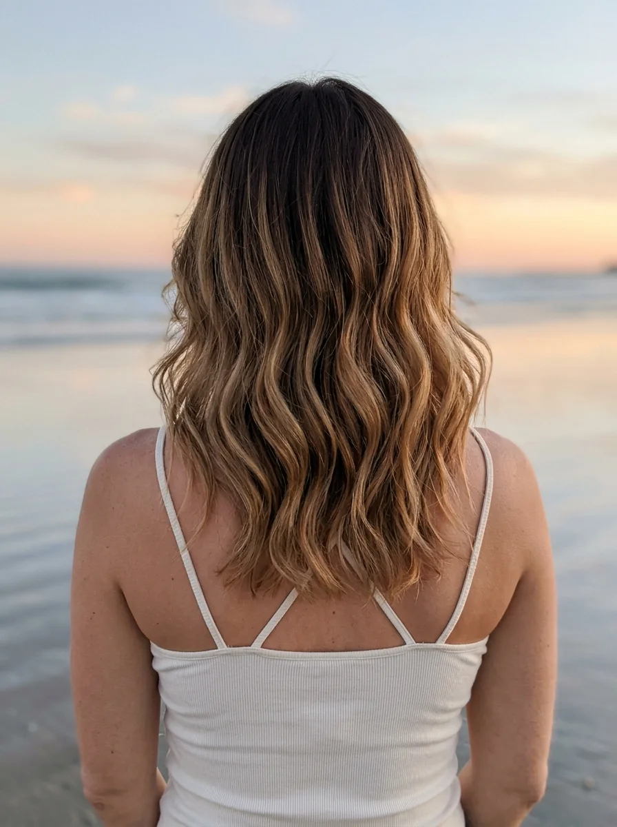 Beachy Bronde Waves