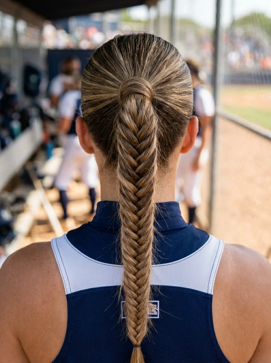 Intricate Fishtail Braid Ponytail