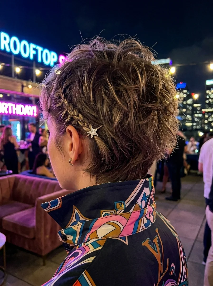 Pixie with Braids and Star Accessory