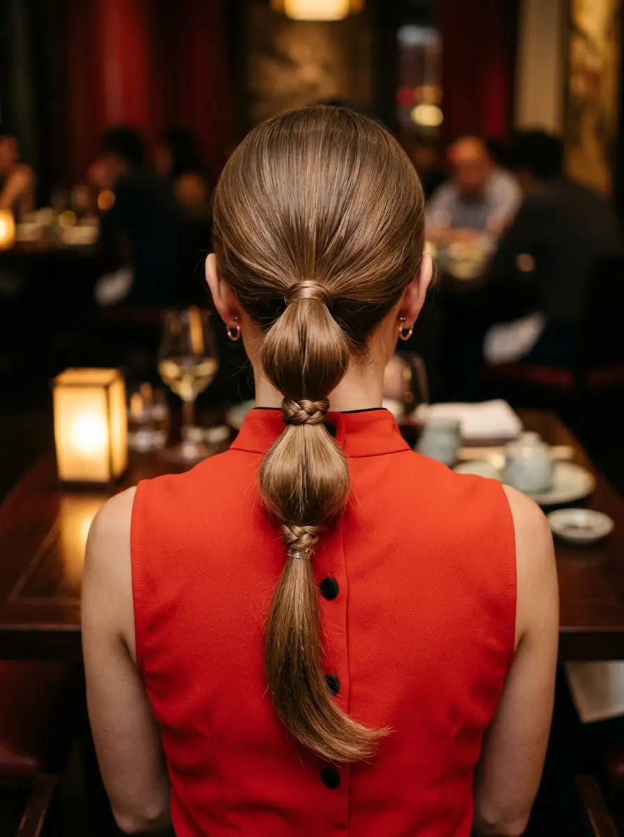 The Chic Bubble Ponytail