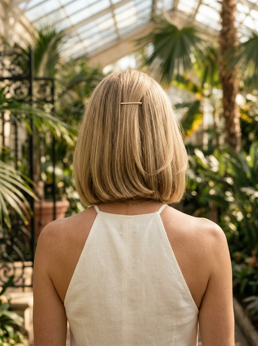 Classic Short Bob with Subtle Layers