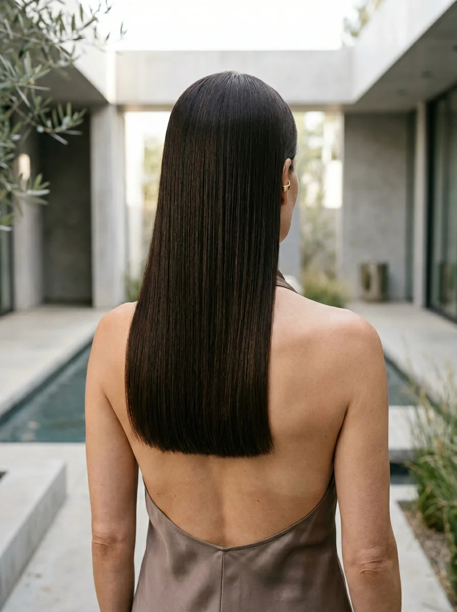 Razor-Cut Straight Lob