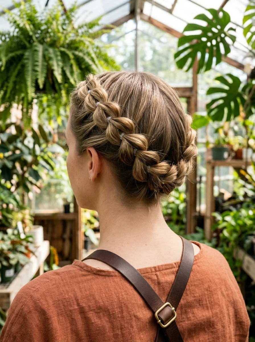 Bubble Braid Crown