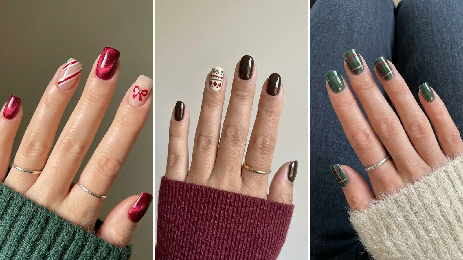 29 Short Christmas 2026 Nails You’ll Regret Not Saving Earlier