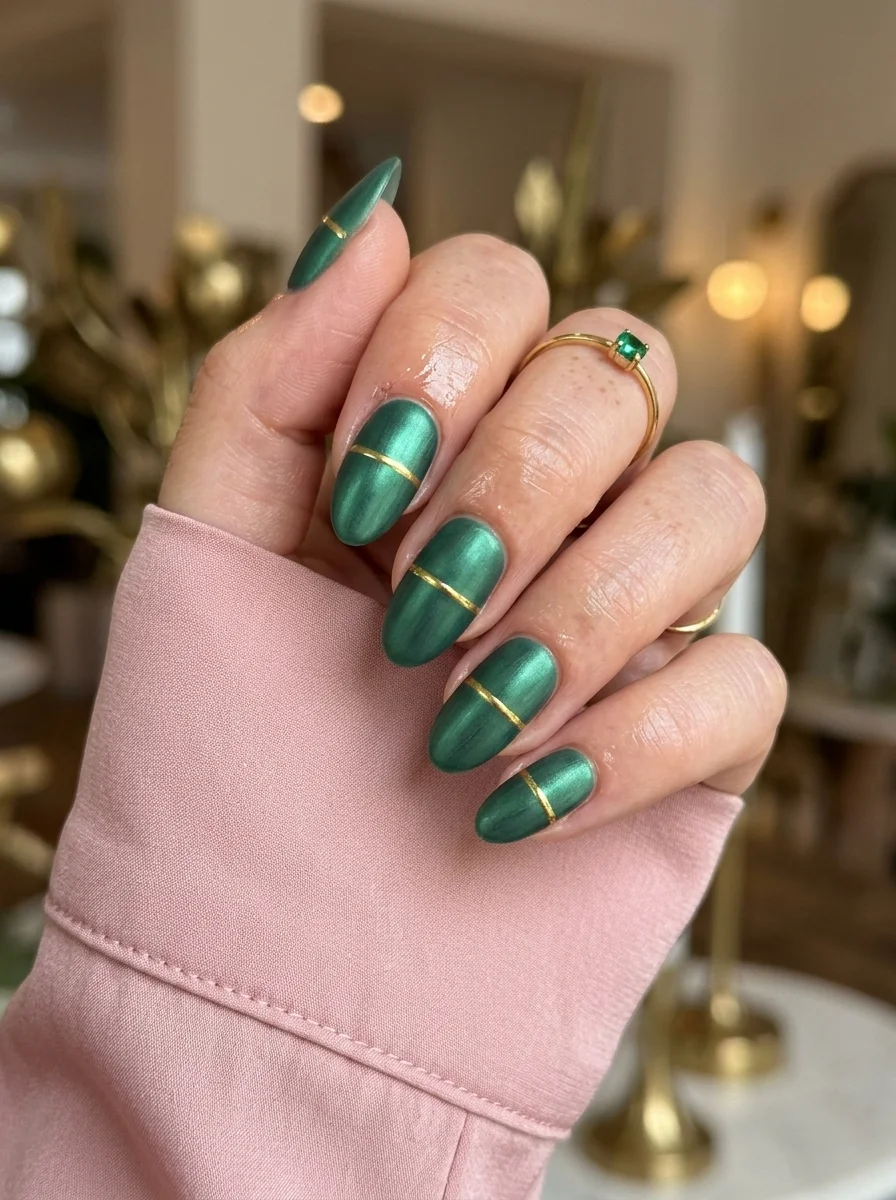 36 Fall Chrome Nails That Capture Autumn's Moody Metallic Side (2026)