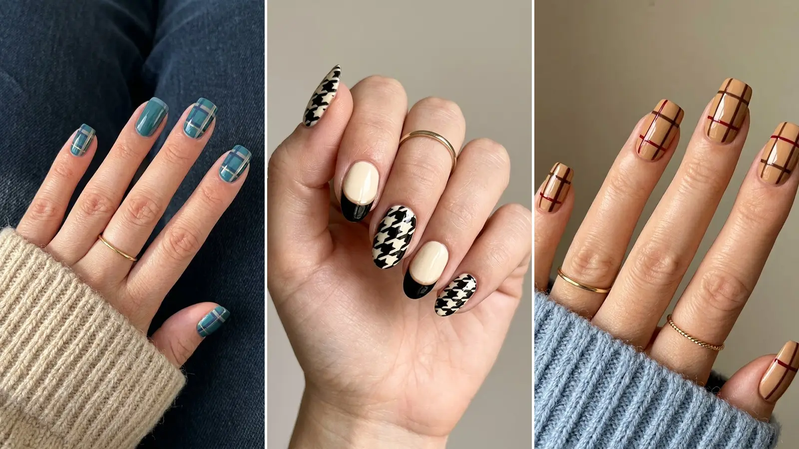 28 Plaid Nails That Are About to Be Everywhere This Fall